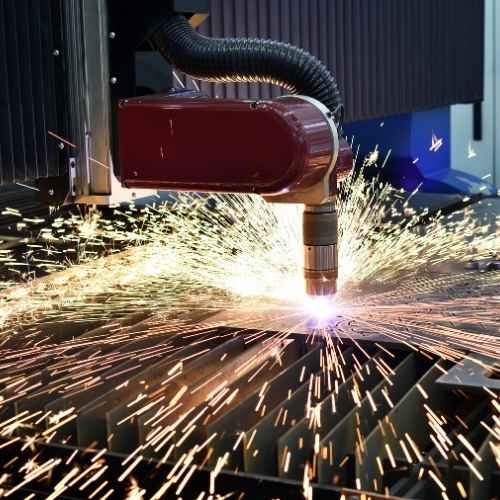 CNC Plasma Table Cutting image